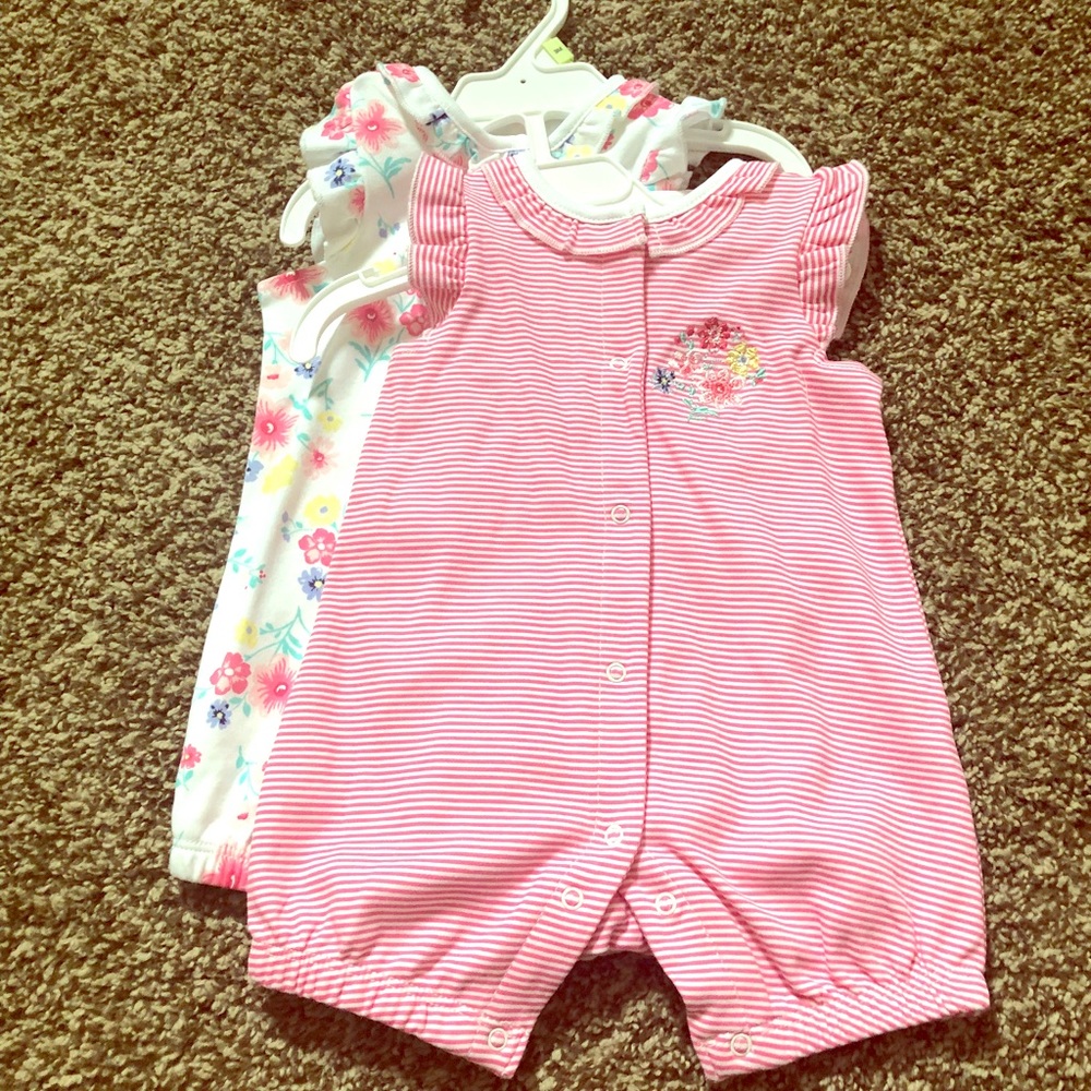 NWT Baby Romper Pair